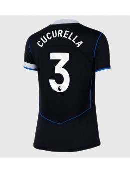 Billige Chelsea Marc Cucurella #3 Tredjedrakt Dame 2025-26 Kortermet